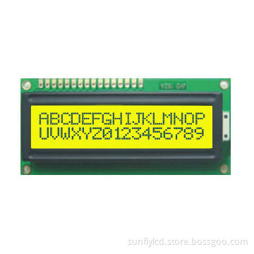 Standard 16 x 2 1602 Characters LCD Module, Sized 80 x 36mm